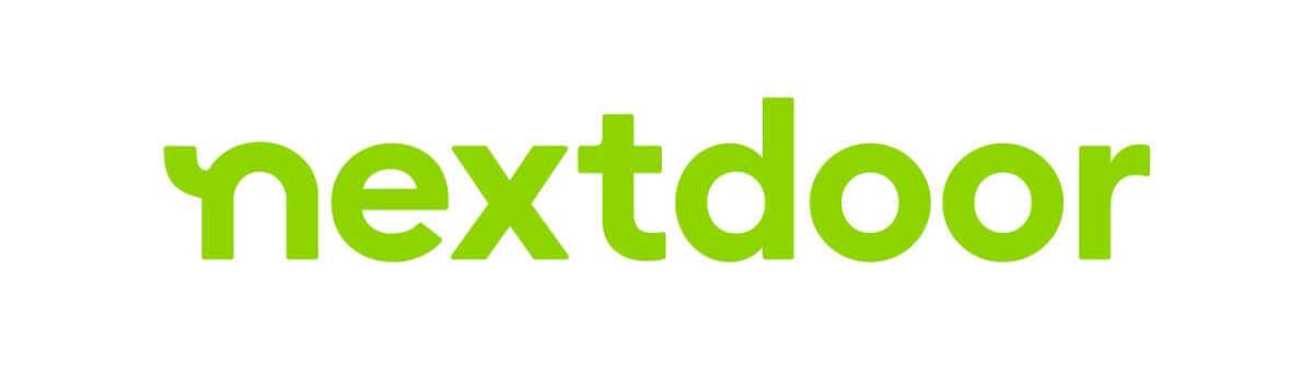 Logo from the nextdoor.com website.