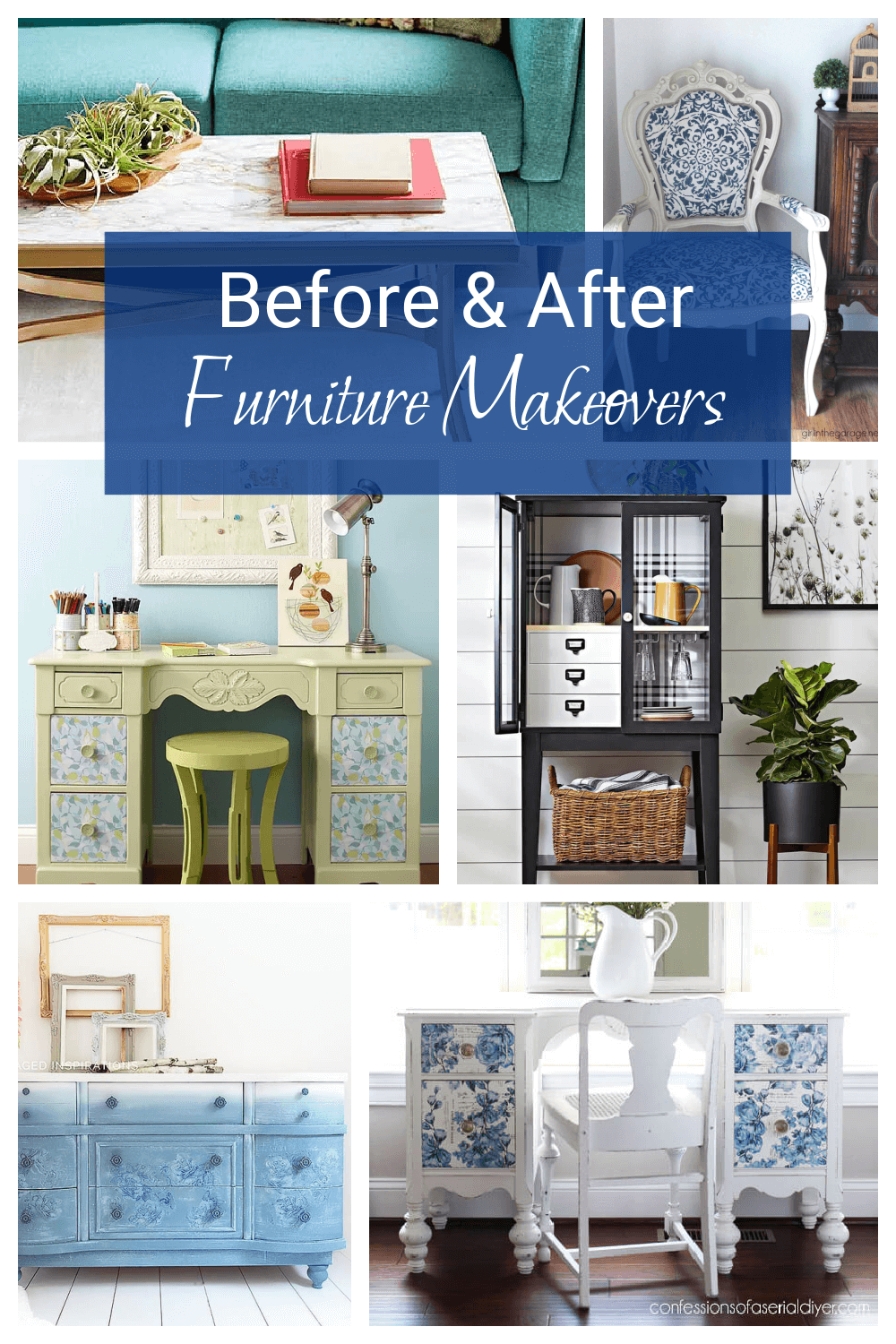 Before & After Furniture Makeovers