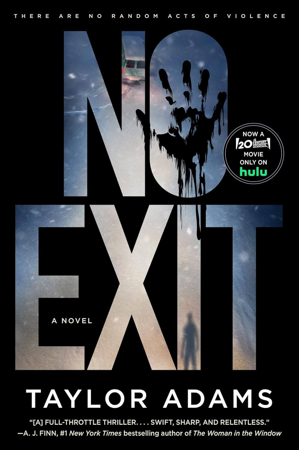 Book review No Exit by Taylor Adams about a college girl getting stranded.