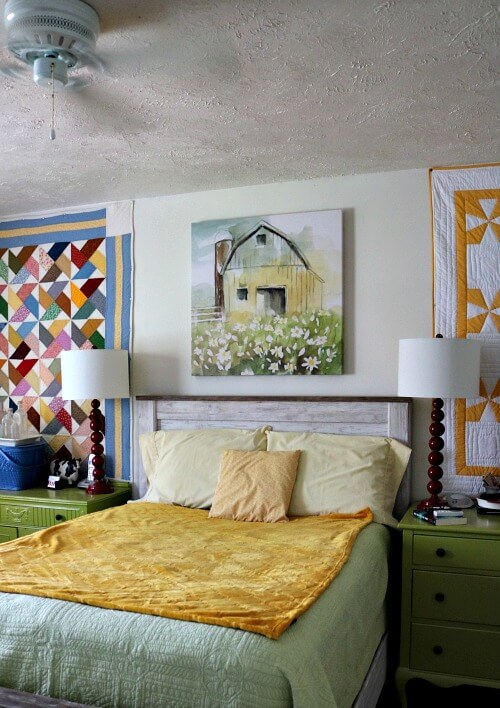 My Farmhouse Themed Bedroom