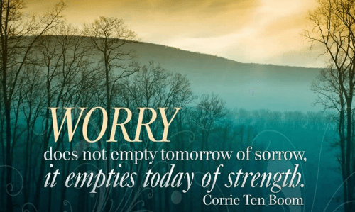 Worry quote