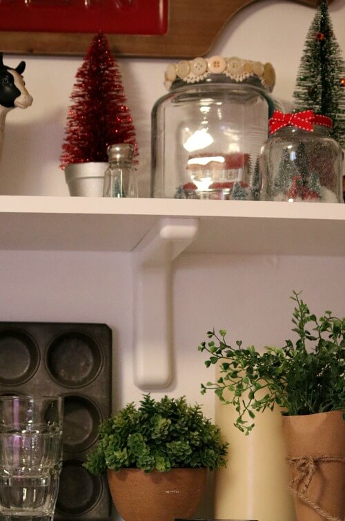 my kitchen shelves