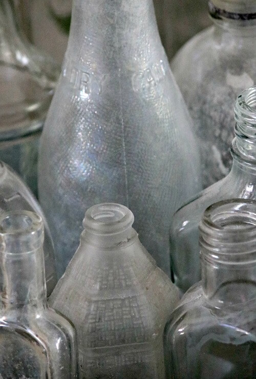vintage bottles