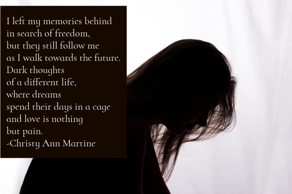 The search for freedom when he owns a weapon is so different from simply walking away.