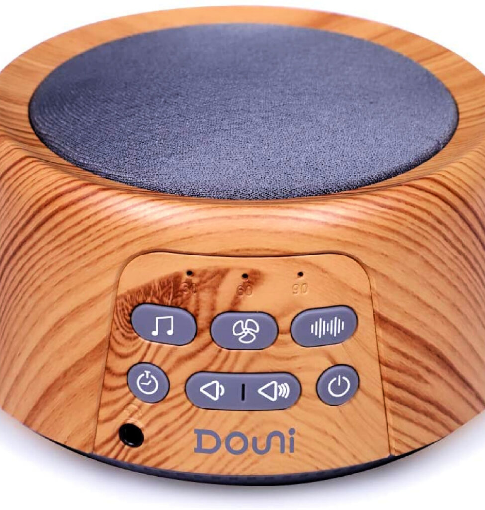 A sound machine with many settings to help destress
