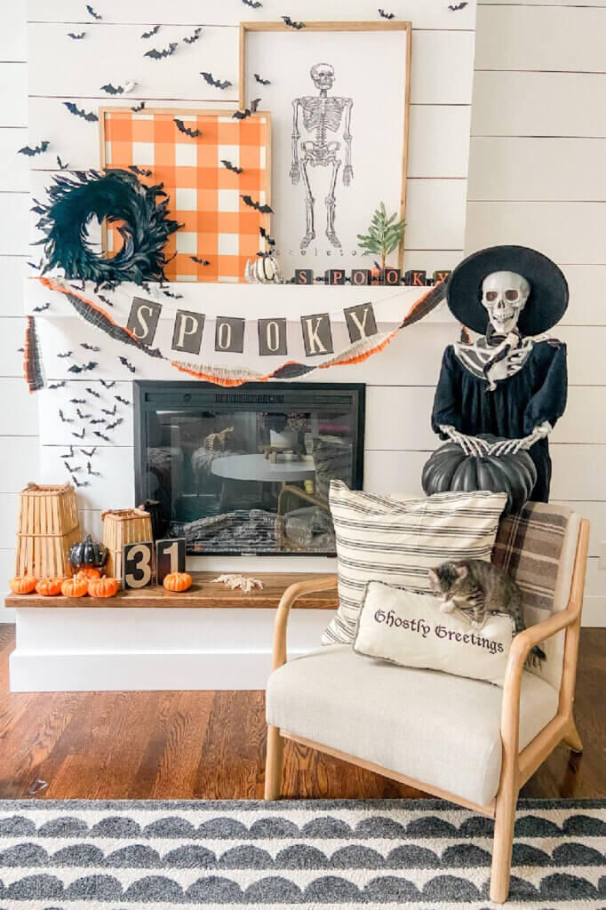 A spooky Halloween-decorated room in New & Notable Mentions #12