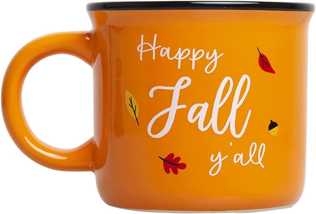 ramp up the cozy for fall with a fall mug