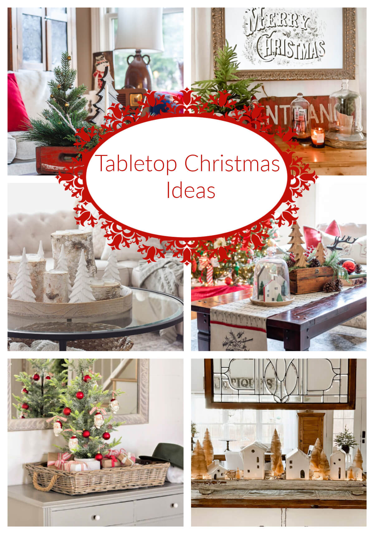 Tabletop Christmas Decor Ideas