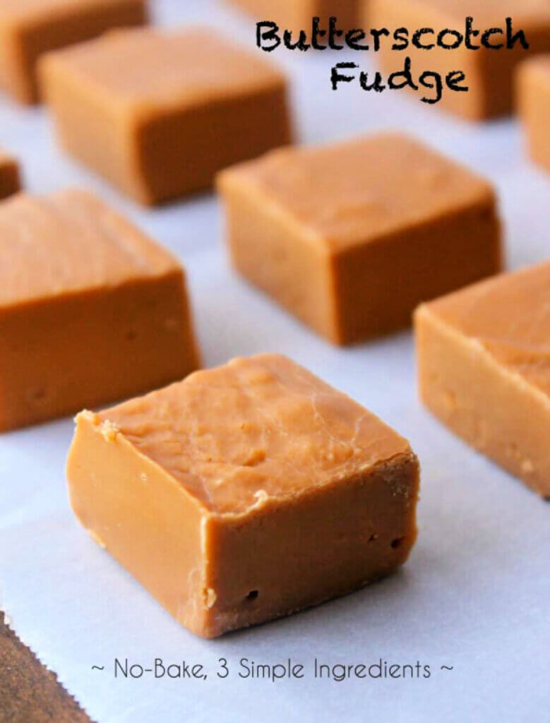 In 7 Fast & Easy Fudge Recipes, here is a recipe for butterscotch fudge