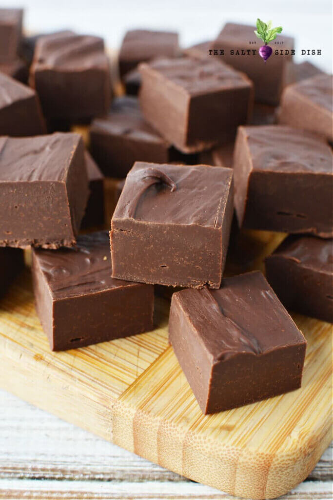 In 7 Fast & Easy Fudge Recipes, here is good old chocolate fudge.