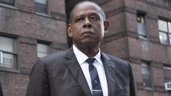 Forest Whitaker playing Bumpy Johnson in the streets of Harlem