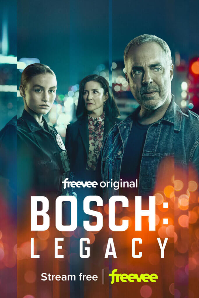 A photo from the new series, Bosch: Legacy written by Michael Connelly