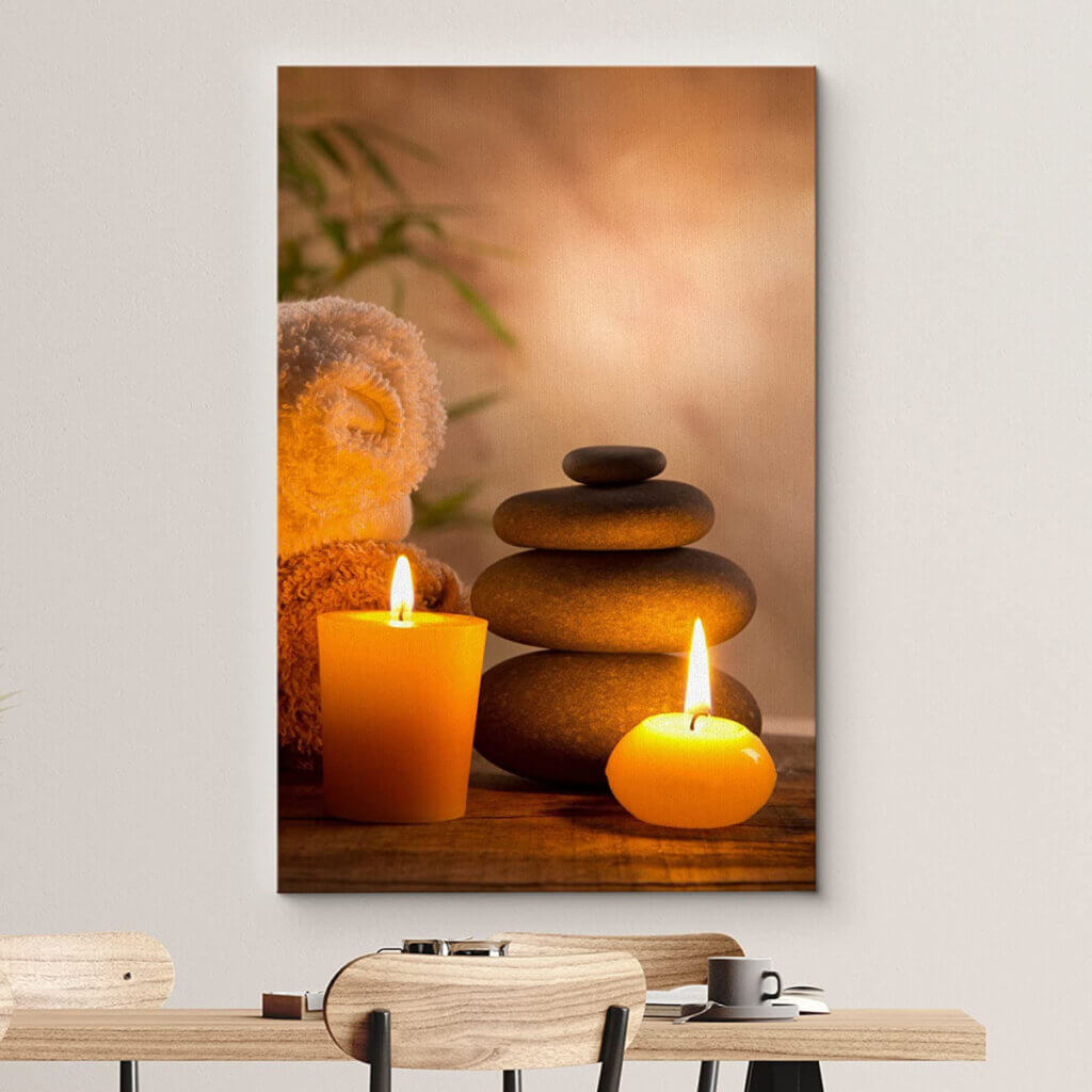 In Legacy & Items I Like For A Zen Space, this is a canvas painting I'm considering purchasing from Amazon for my zen space