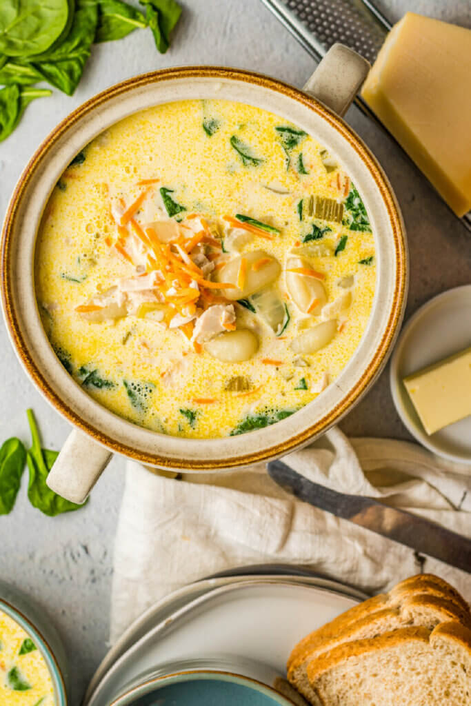 Olive Garden's chicken gnocchi soup copycat recipe.