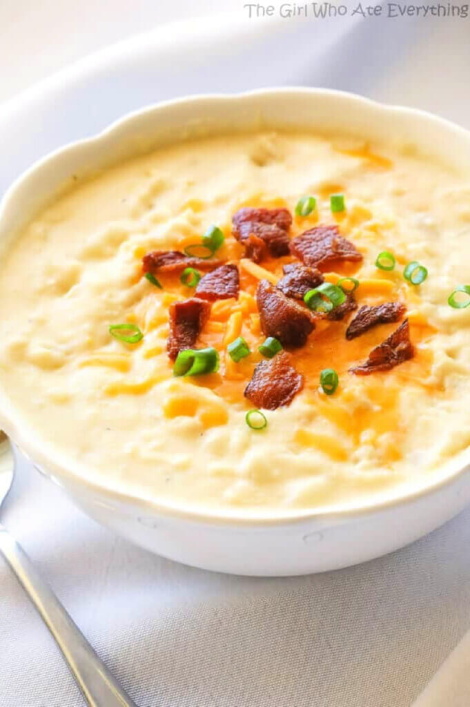 In Easy Slow Cooker Soups For Fall, potato soup has always been my favorite.