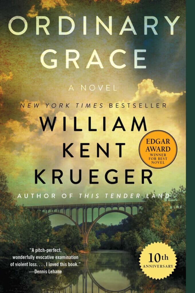 I read the book "Ordinary Grace" by William Kent Krueger