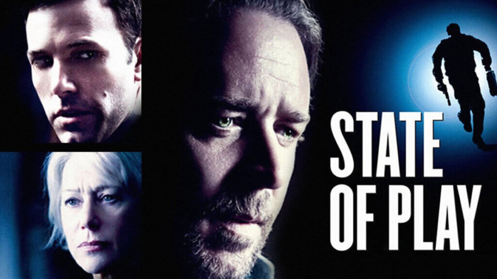 In Good Movies I've Watched This Week, State Of Play was one I enjoyed watching.