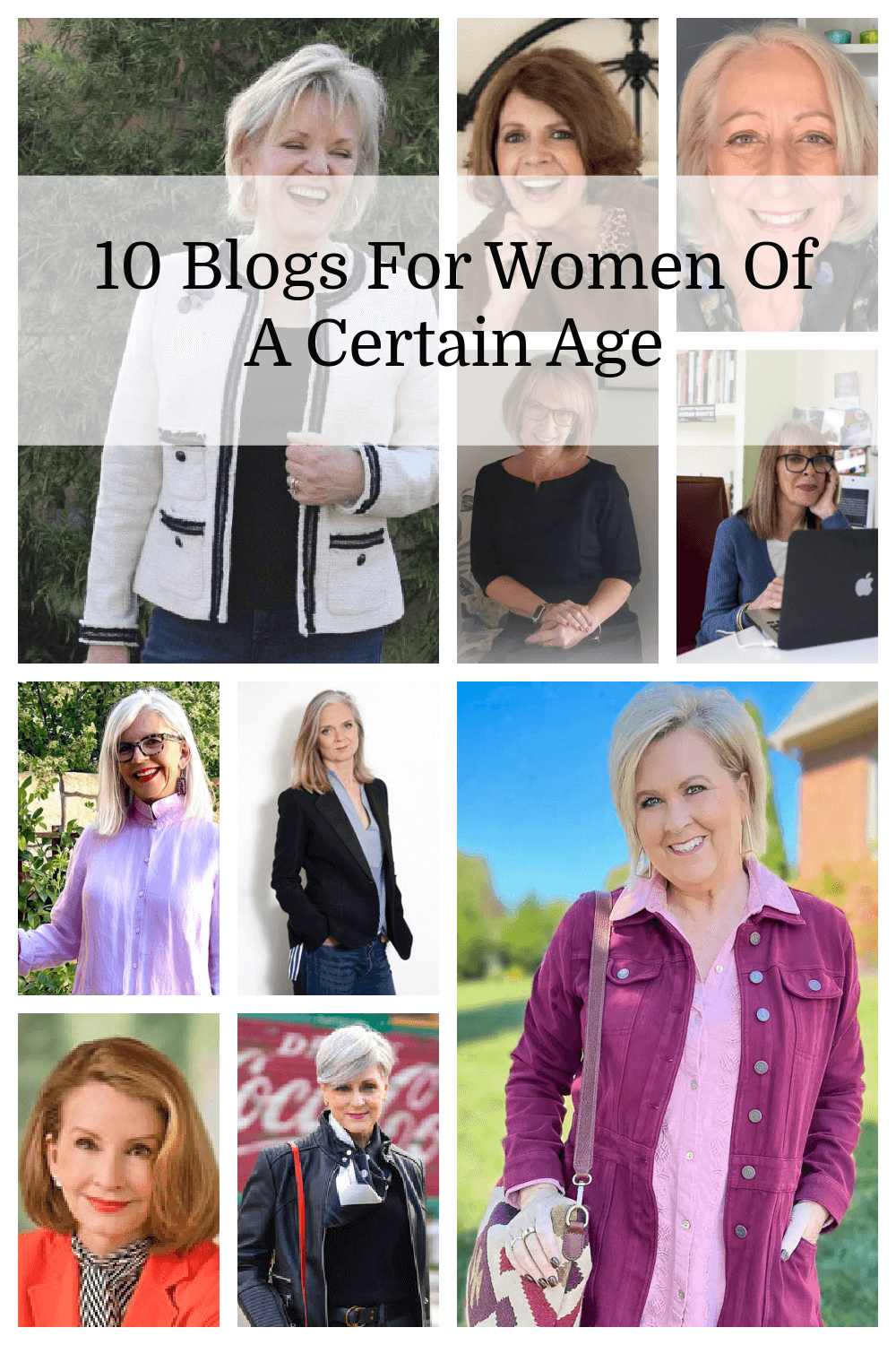 10 Blogs For Women Of A Certain Age
