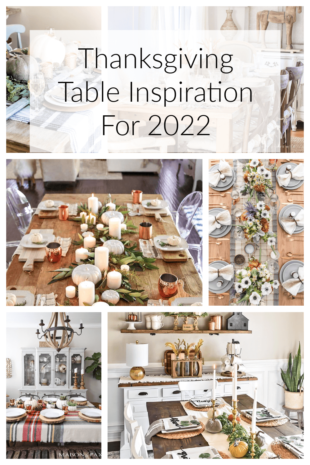 Thanksgiving Table Inspiration For 2022