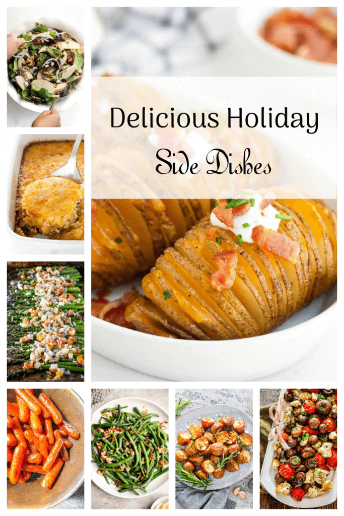 In Delicious Holiday Side Dishes, this is the graphic I created for this post.