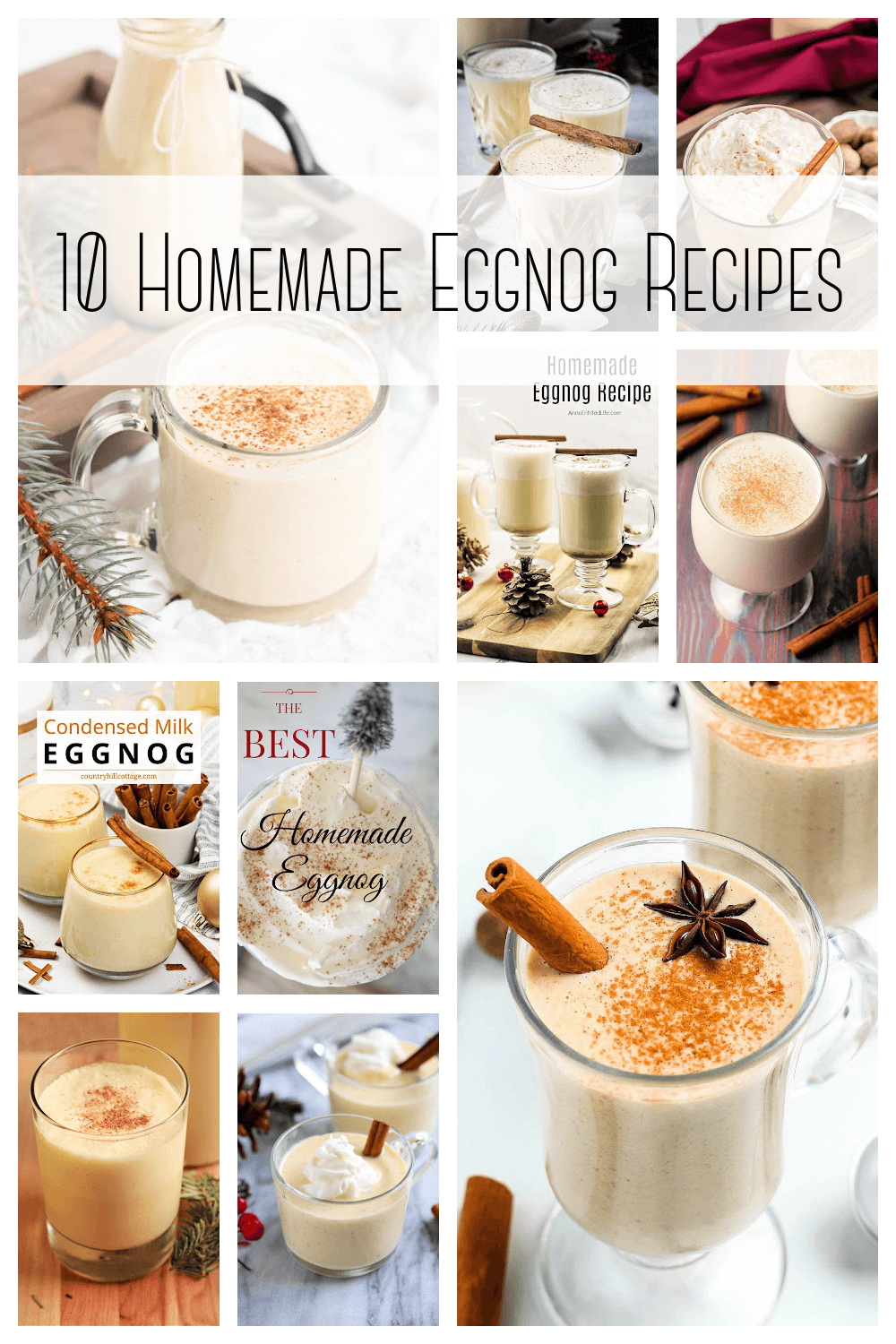 10 Homemade Eggnog Recipes