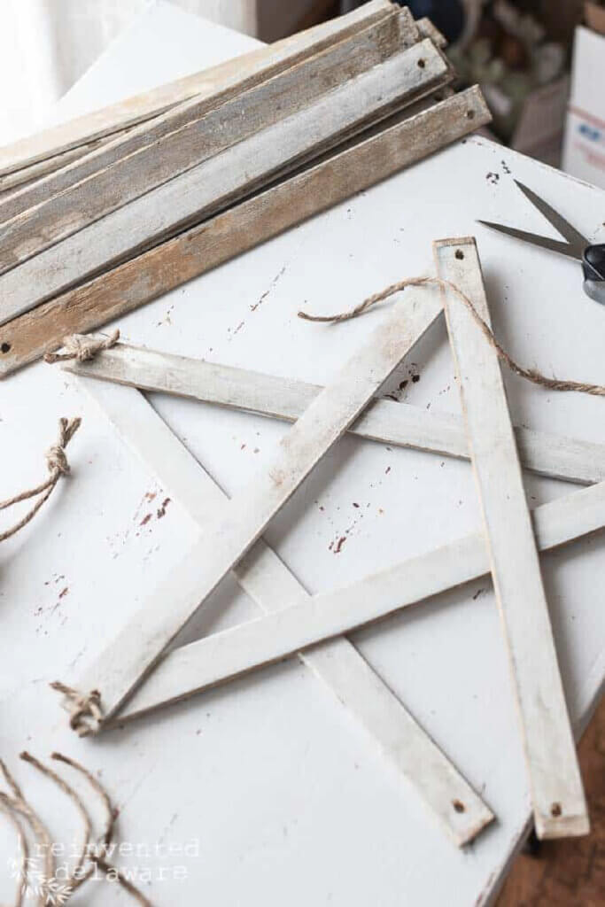 How to make DIY wood stars