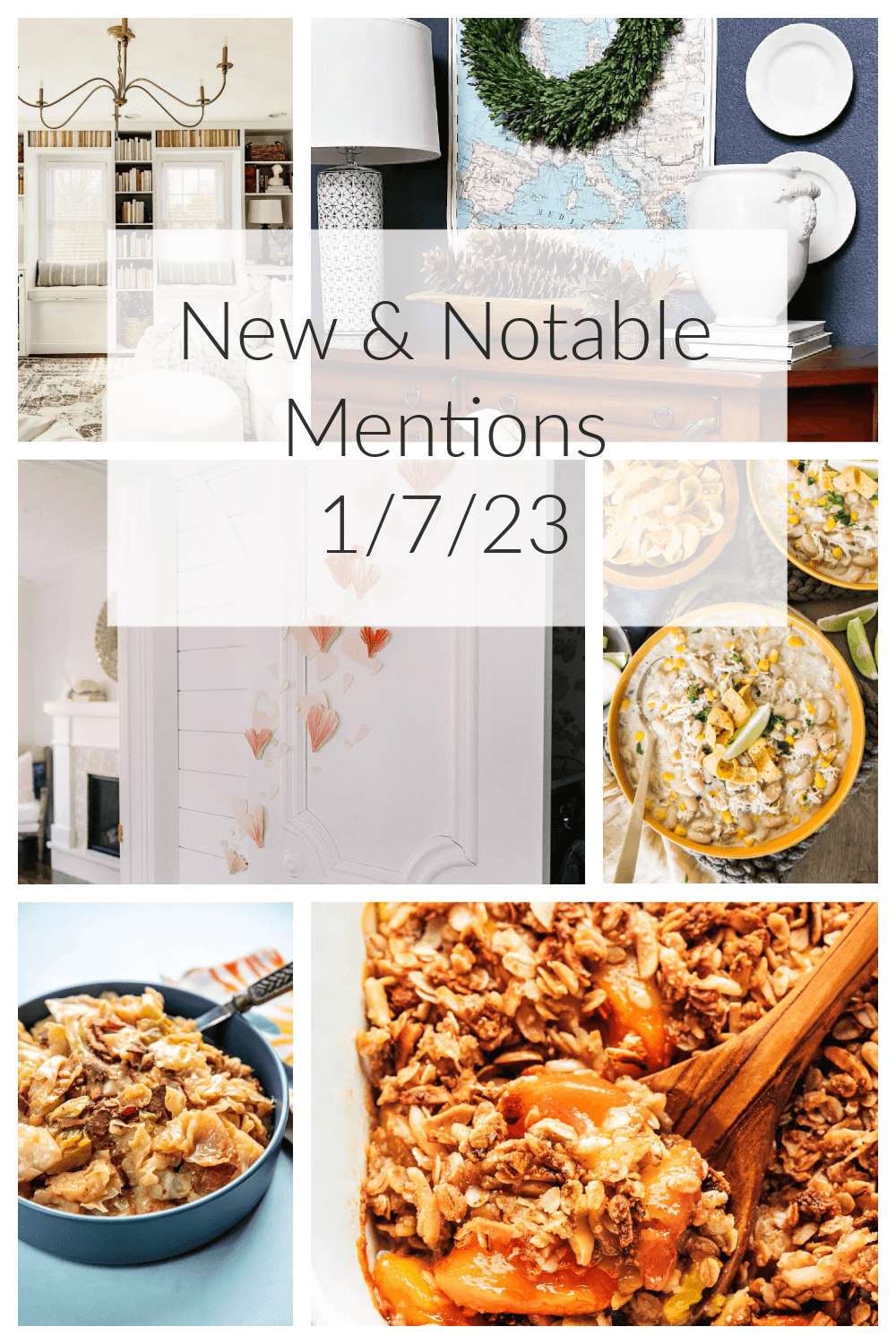 New & Notable Mentions 1/7/23