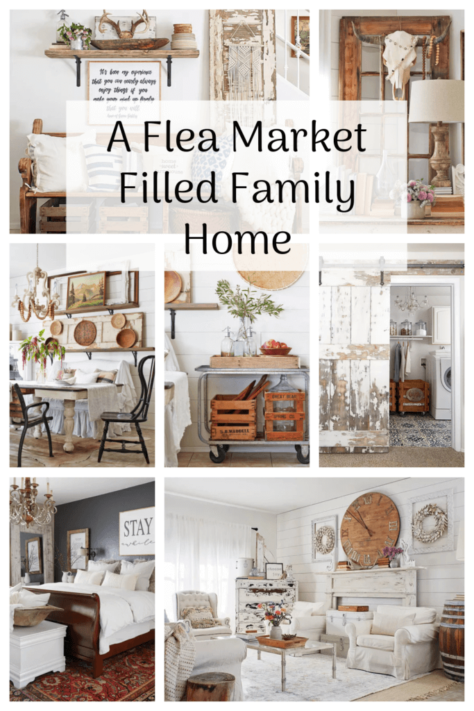 A Flea Market Filled Family Home graphic