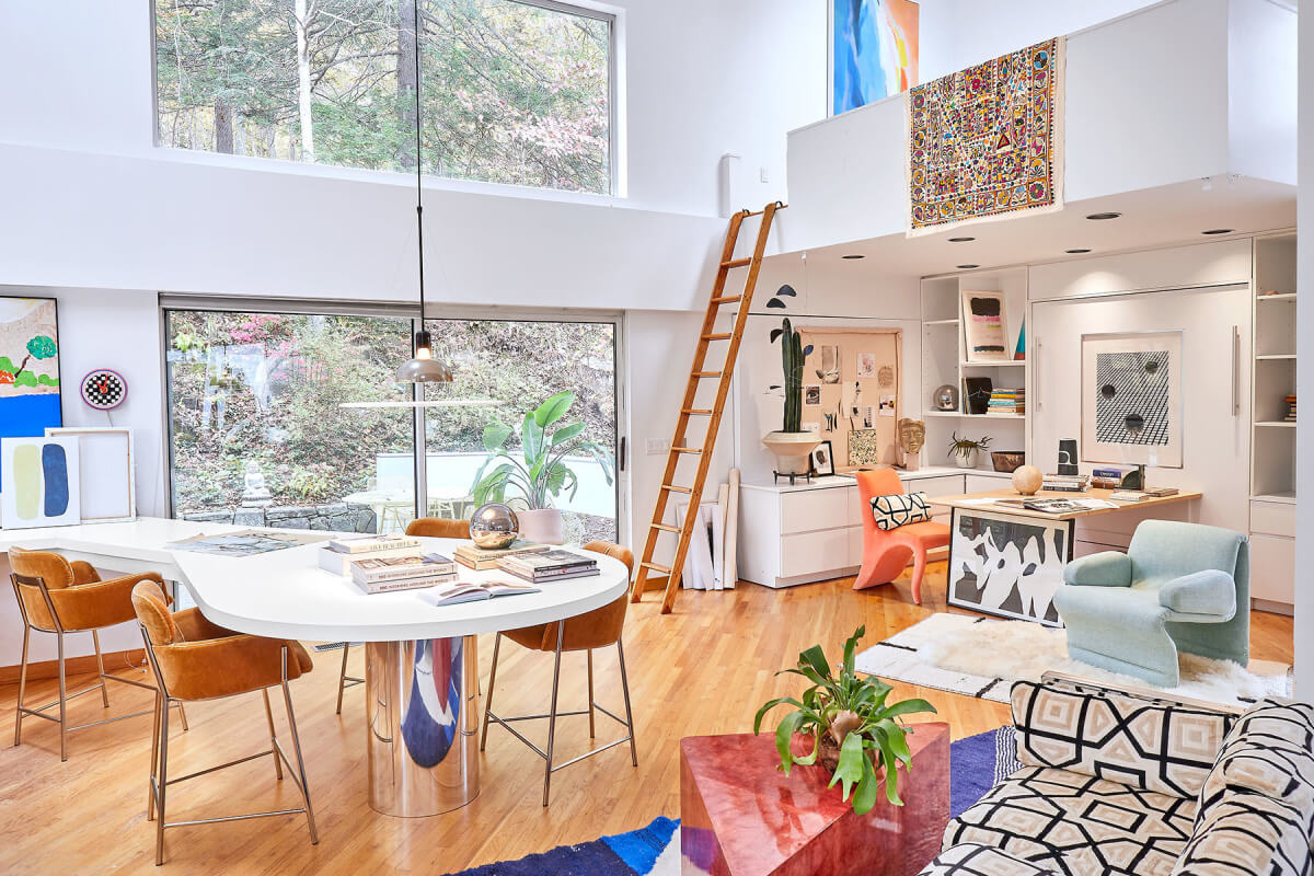 A Collector’s Colorful New York Home