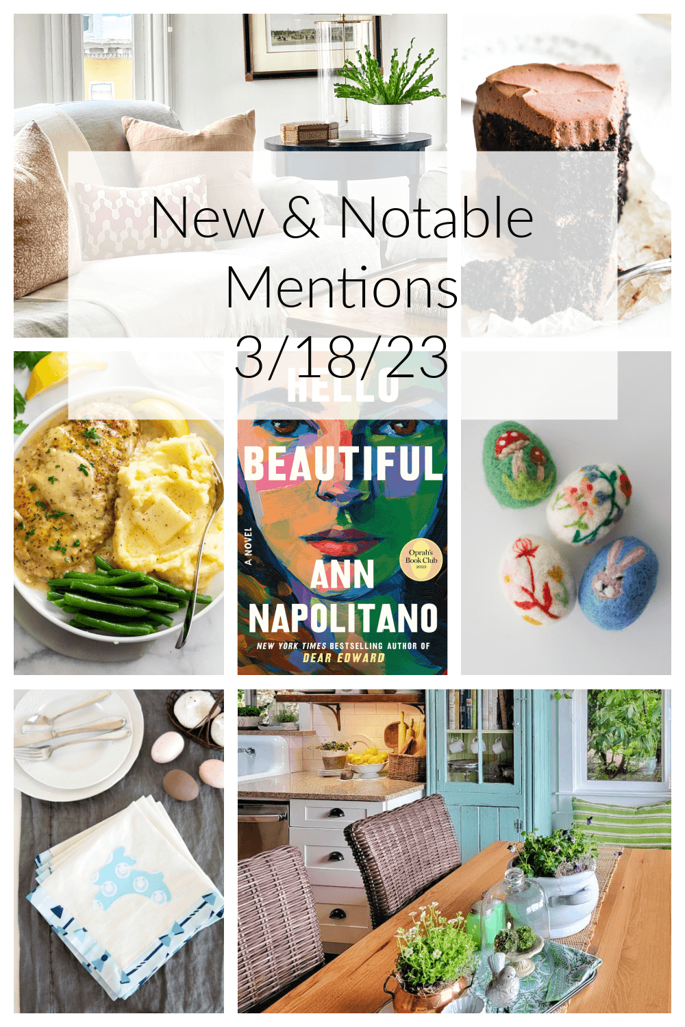 New & Notable Mentions 3/18/23