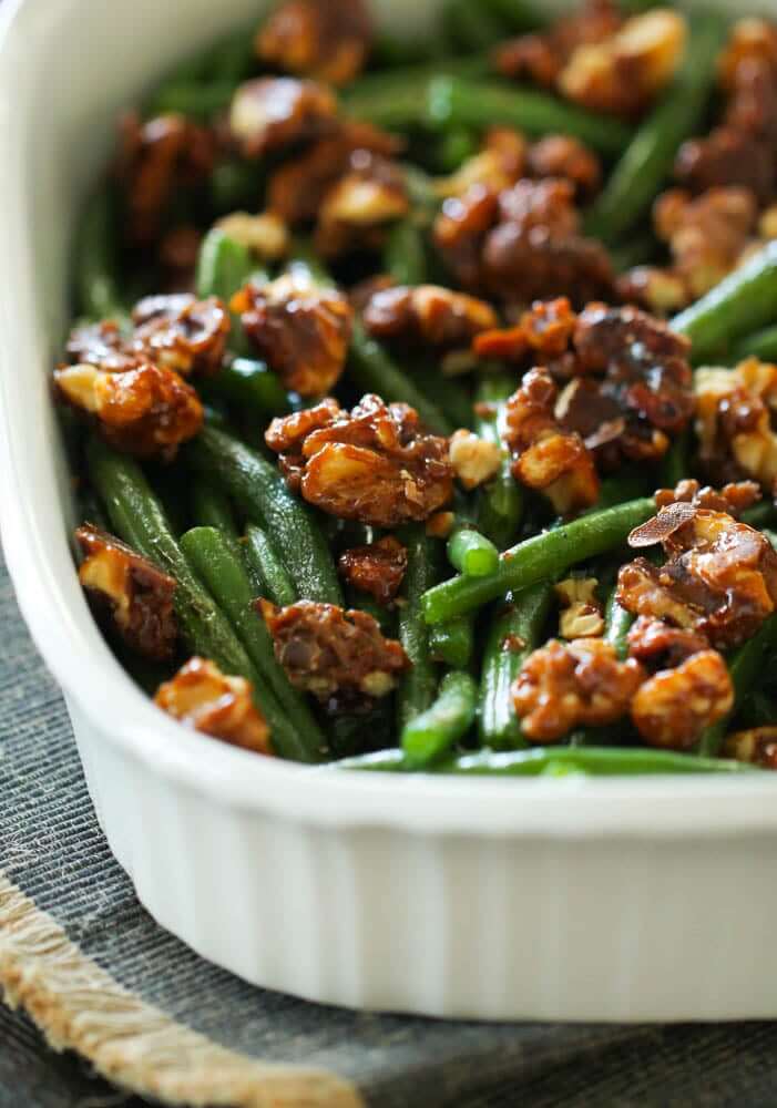 Recipe Green Beans With Candied Pecans