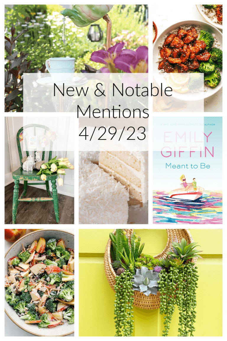 New & Notable Mentions 4/22/23