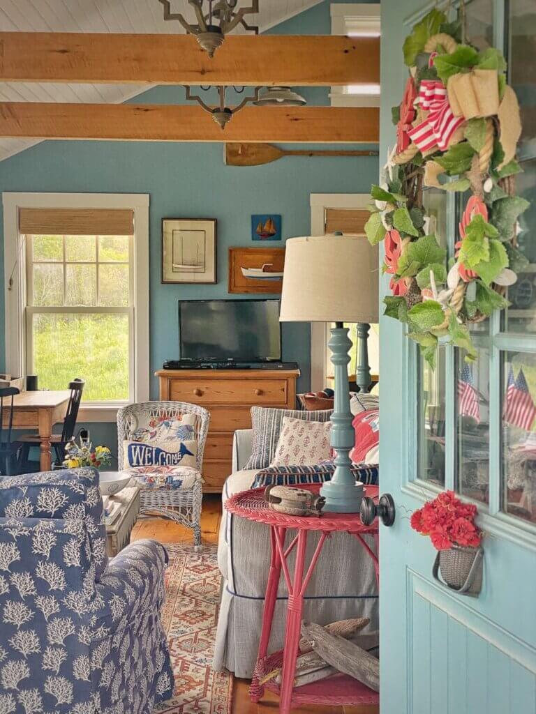 In New & Notable Mentions 6/3/23, this is a cottage with nautical decor