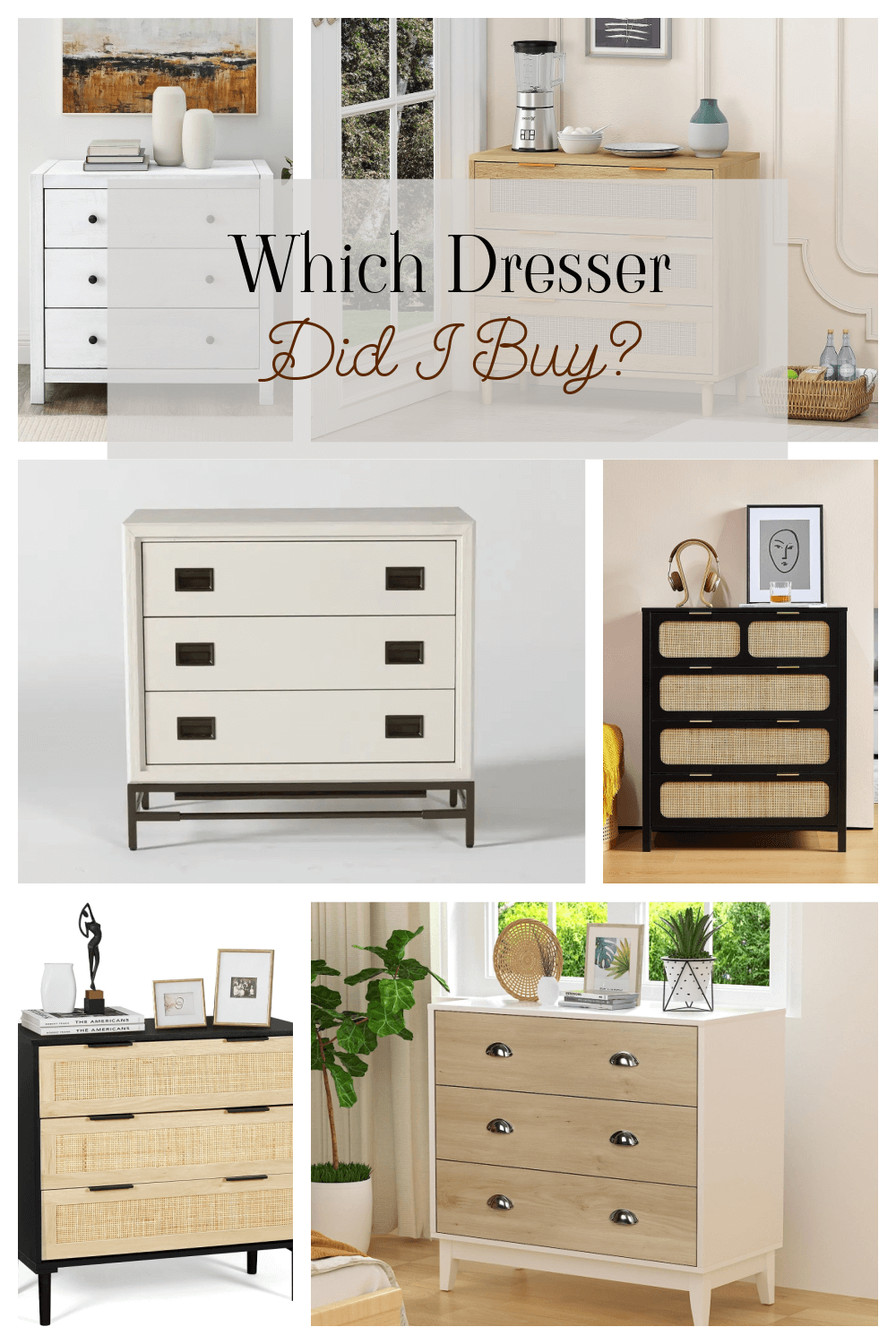 The Quest For A Dresser