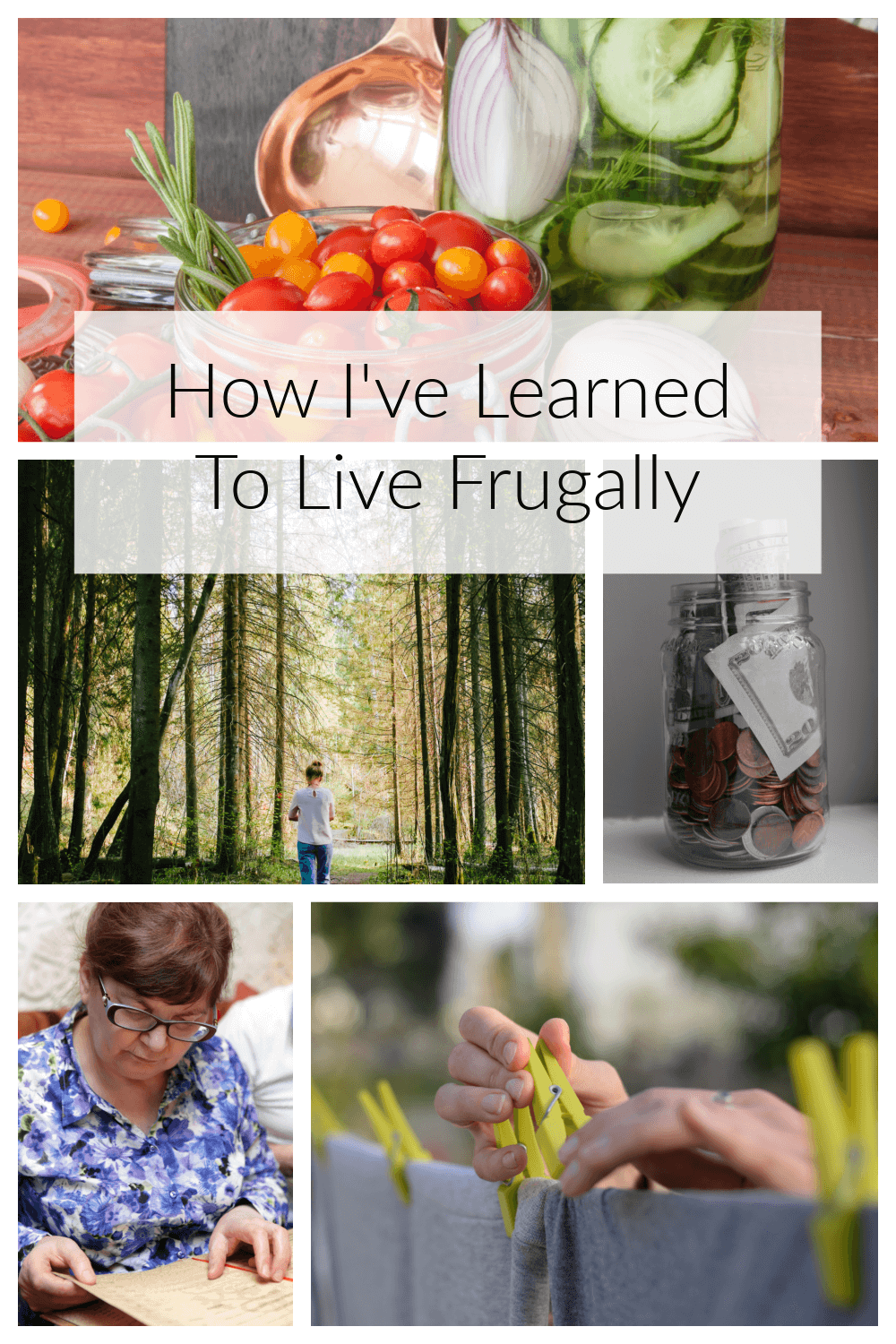In How I've Learned To Live Frugally, these are ways I thought of to save money.