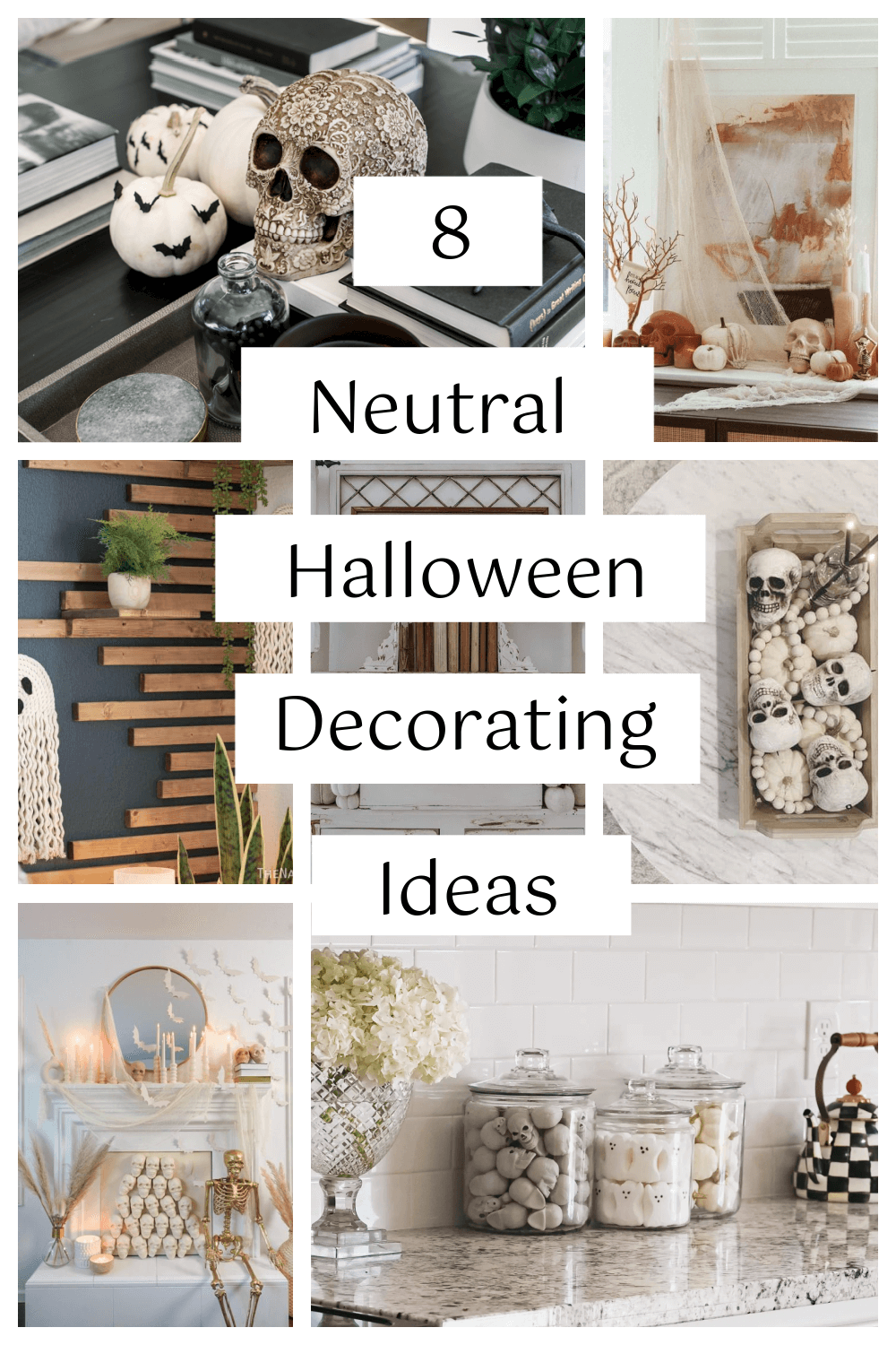 8 Neutral Halloween Decorating Ideas