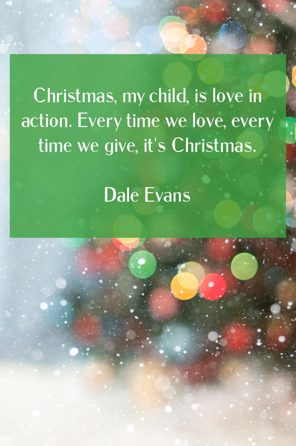 In The Love Of Home Files #5, a Christmas quote