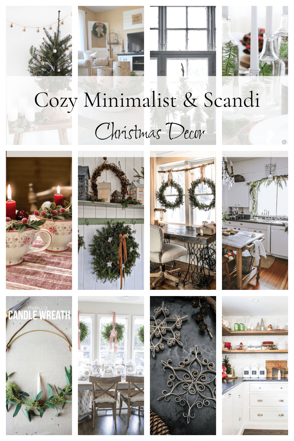 Cozy Minimalist & Scandi Christmas Decor