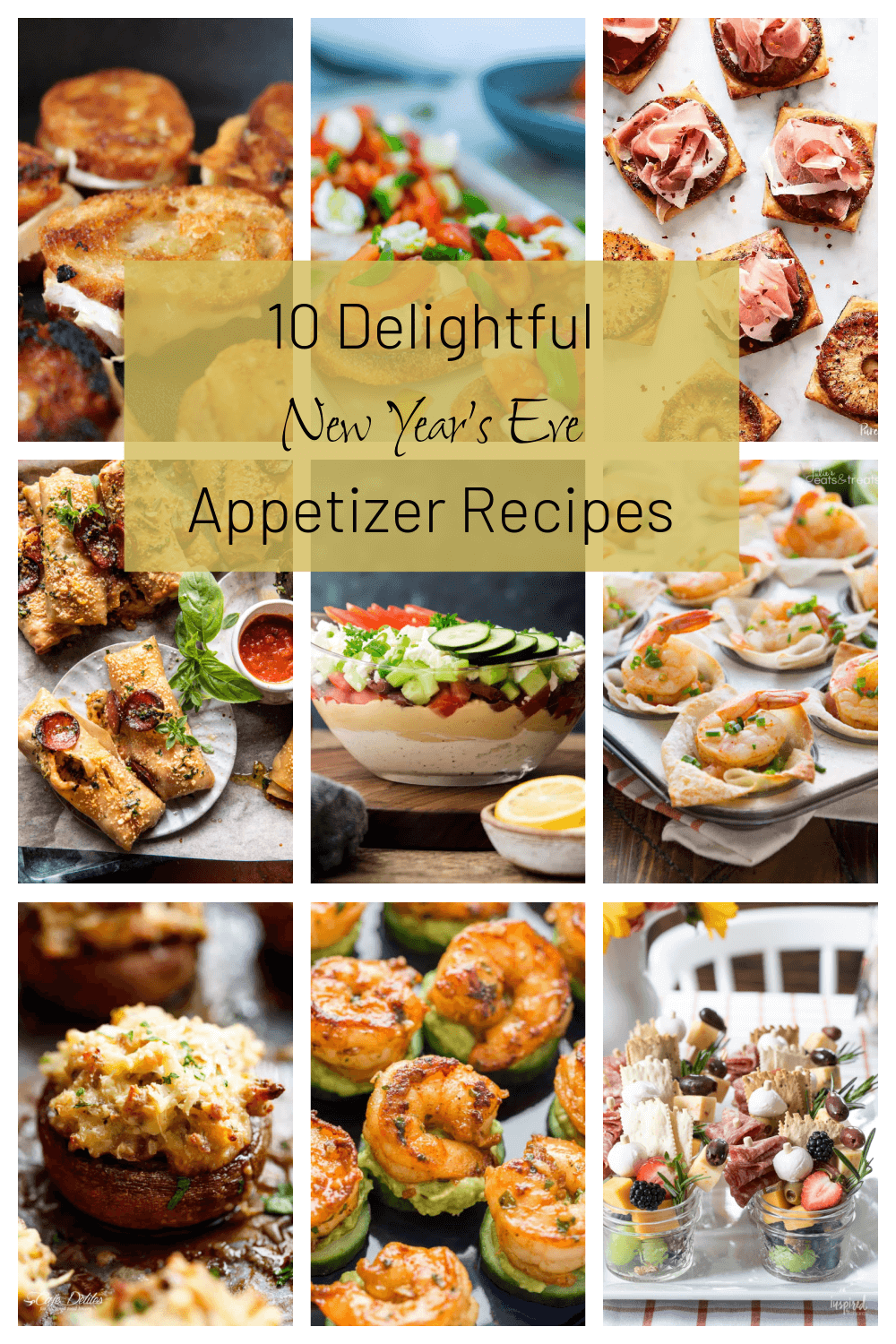 10 Delightful New Year’s Eve Appetizer Recipes