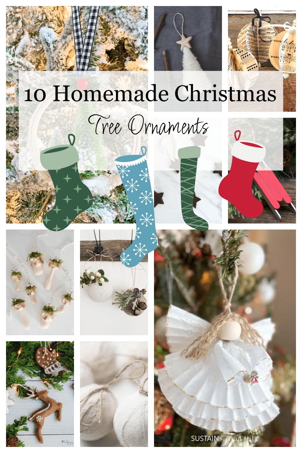 10 Homemade Christmas Tree Ornaments