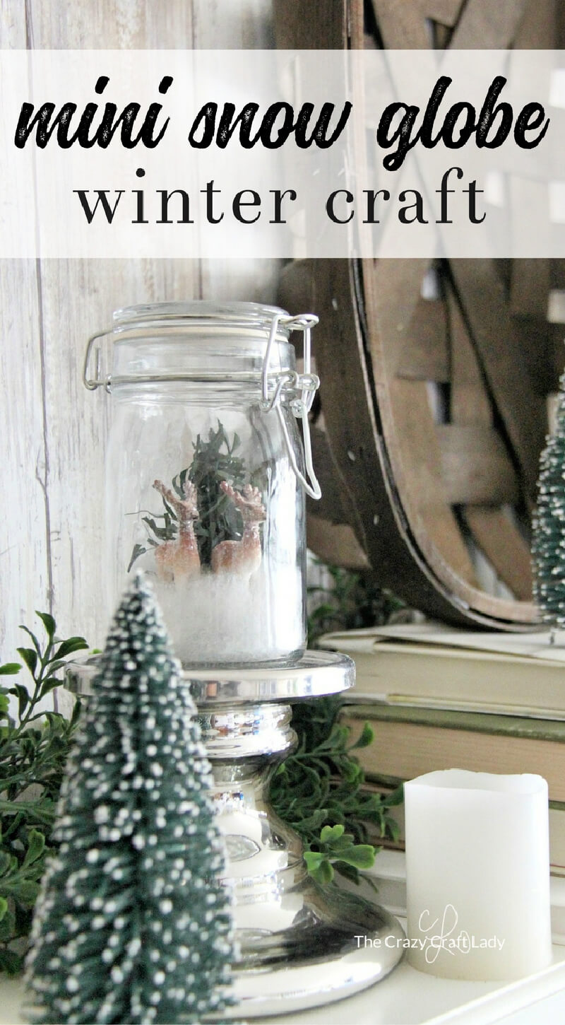 In The Love Of Home Files #6, a snow globe craft
