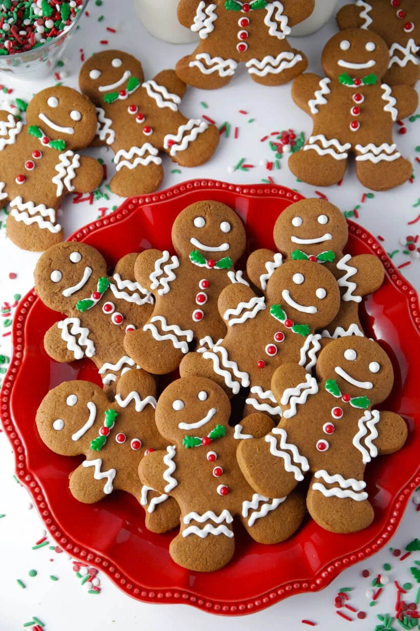 Soft & Chewy Gingerbread Men