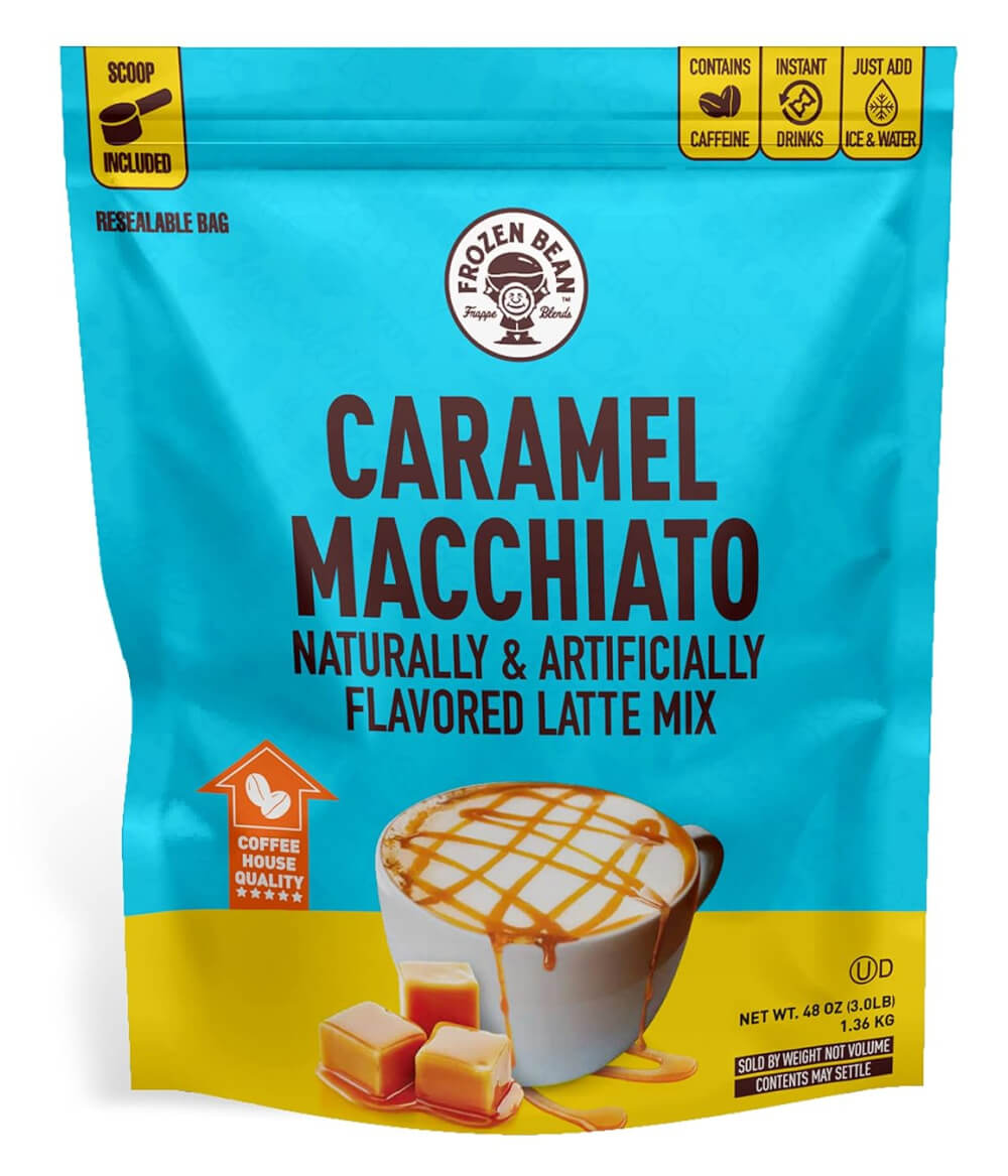 This is the brand of latte mix I use for iced coffee