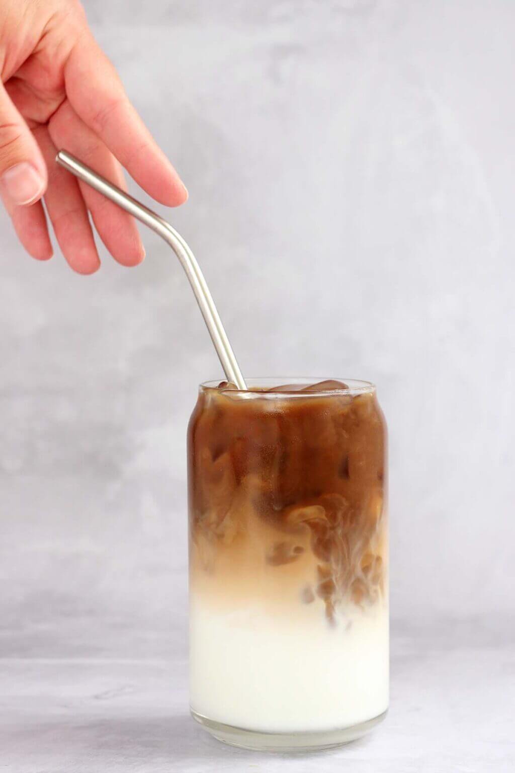 Delicious iced coffee recipes for summer could include this iced vanilla latte recipe.
