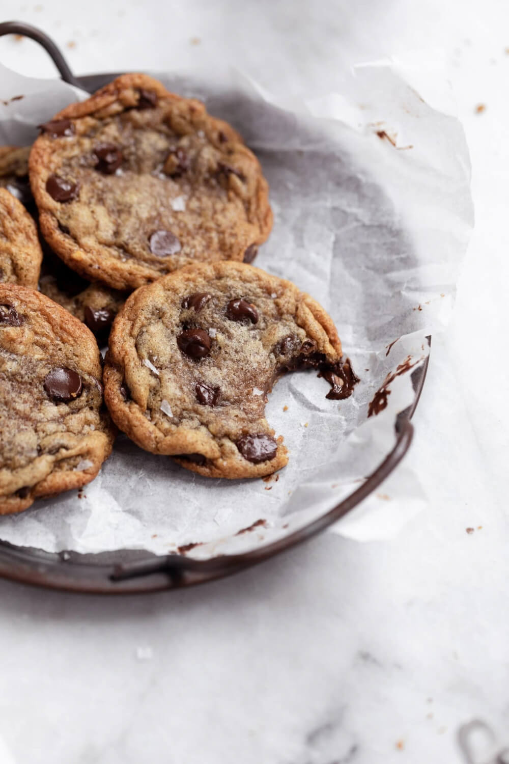 Banana bread chocolate chip cookies