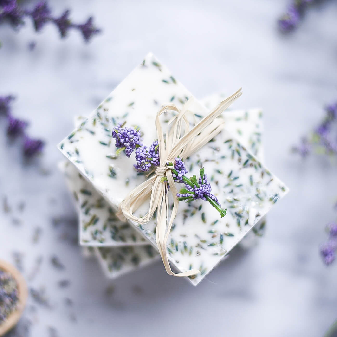 In The Love Of Home Files #18, this is homemade lavender soap