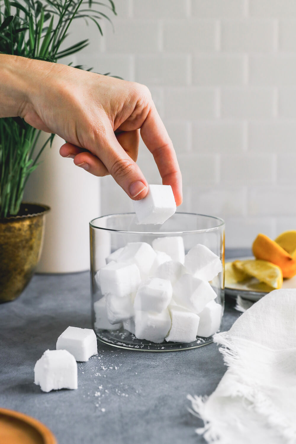 DIY natural dishwasher detergent pods