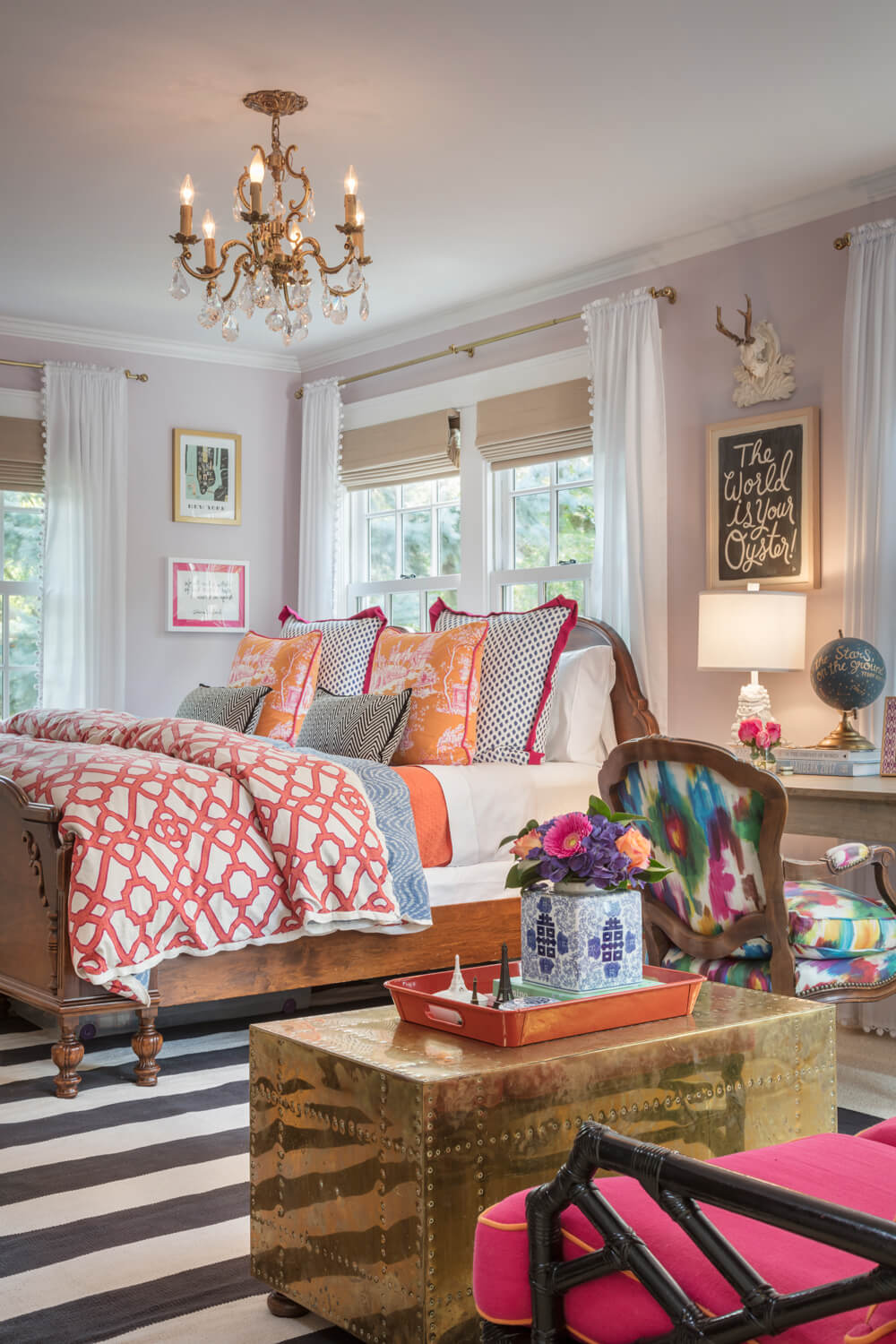 In The Love Of Home Files #21, a colorful bedroom