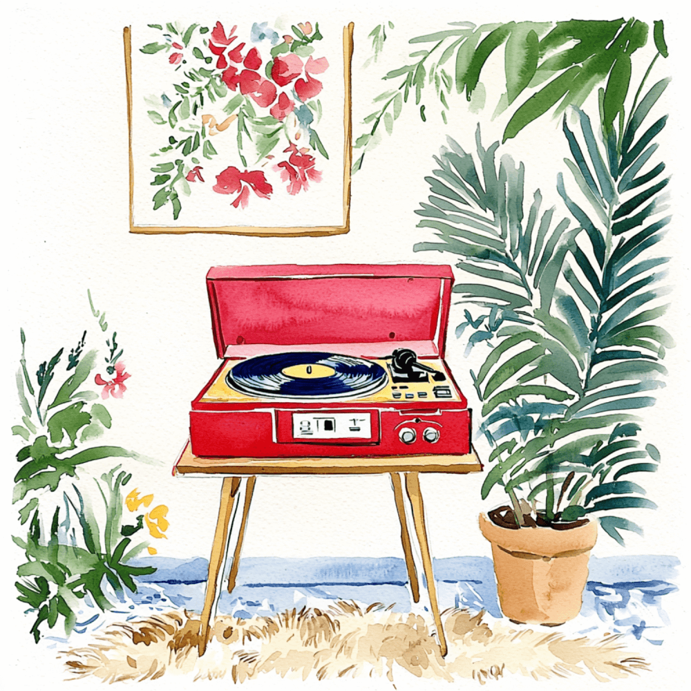 In 12 cozy indoor winter activities, you  could be playing music albums and dancing.