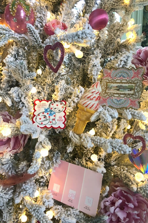 Ideas for year round Christmas trees might include this tree that could be for Christmas or Valentine's Day.